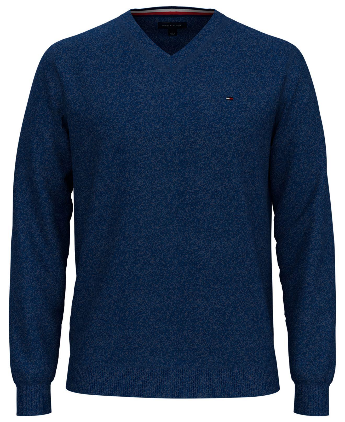 blue tommy sweater