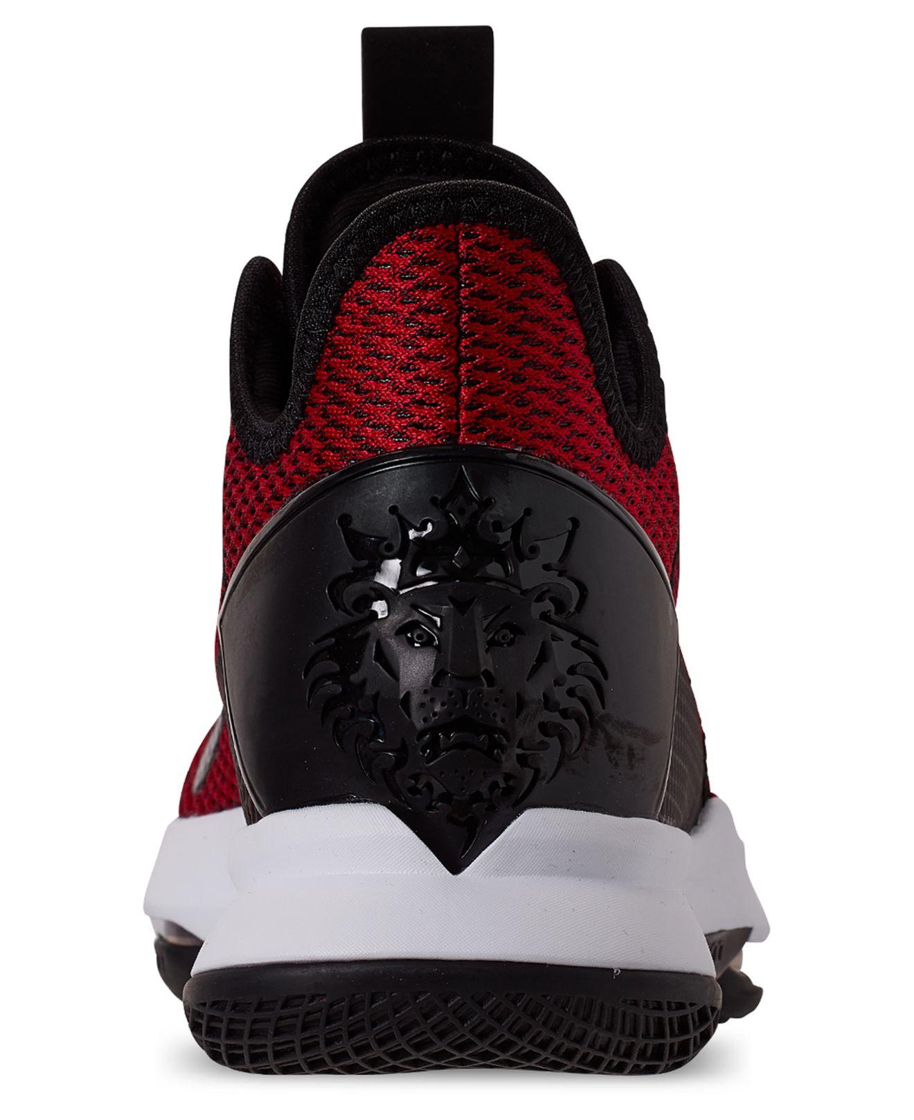 lebron witness 4 finish line