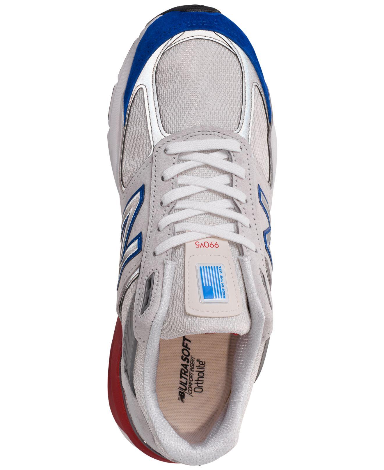 New Balance Rubber 990 V5 Americana Running Sneakers From Finish Line for Men - Lyst