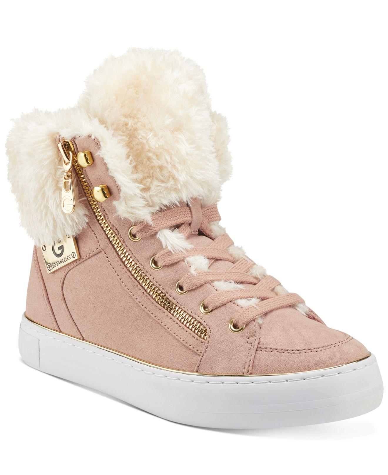 G by Guess Gbg Los Angeles Gabbi Sneakers in Pink | Lyst