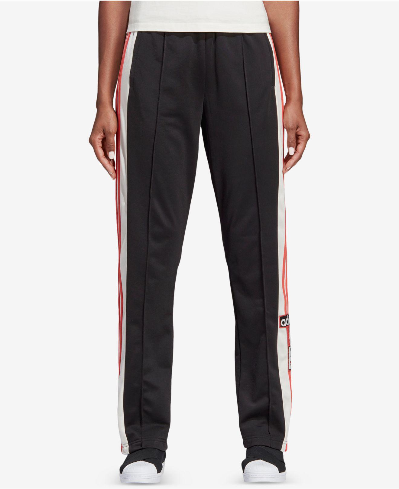 adidas Originals Adibreak 3-stripe Track Pants in Black | Lyst