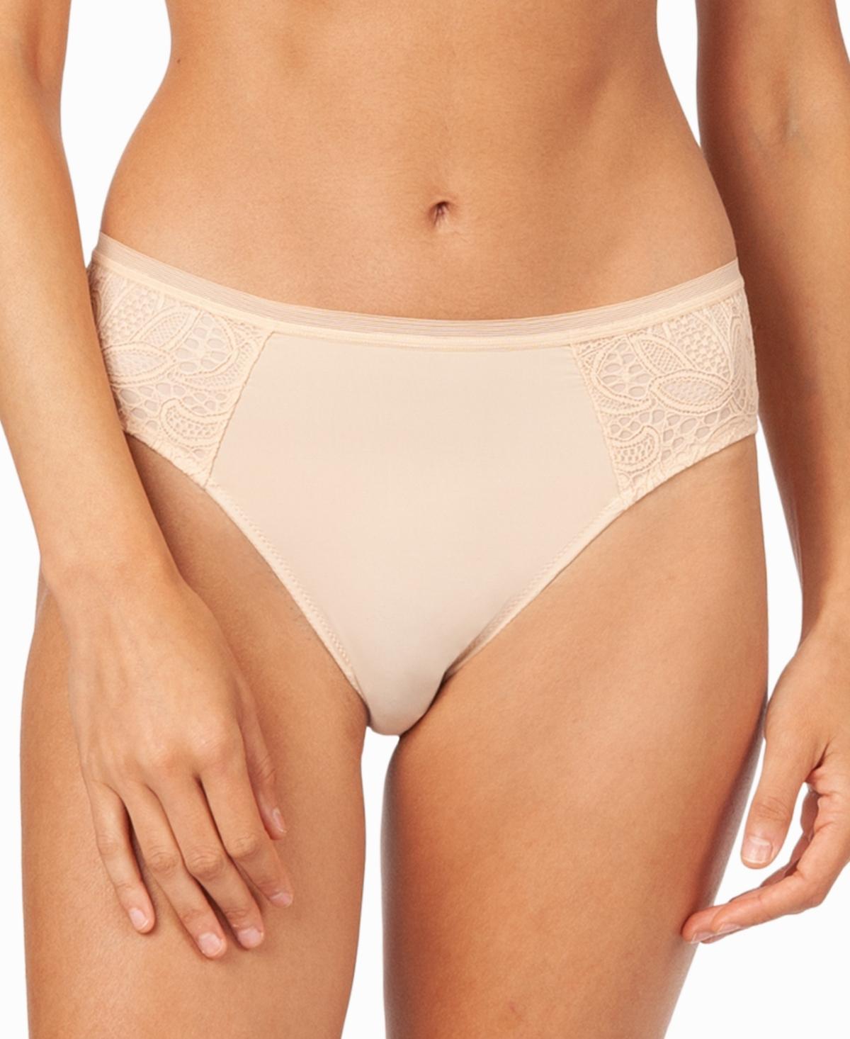 Lively The Lace High Waist Bikini Underwear in Natural