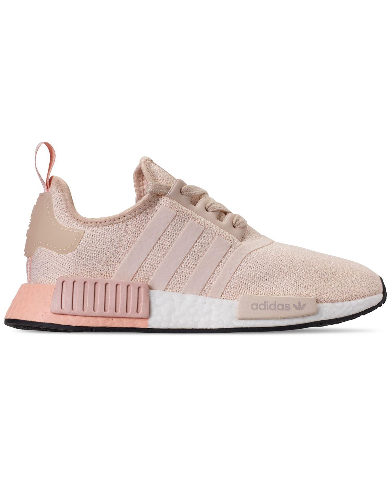 adidas Synthetic Nmd R1 Casual Sneakers From Finish Line in Pink | Lyst