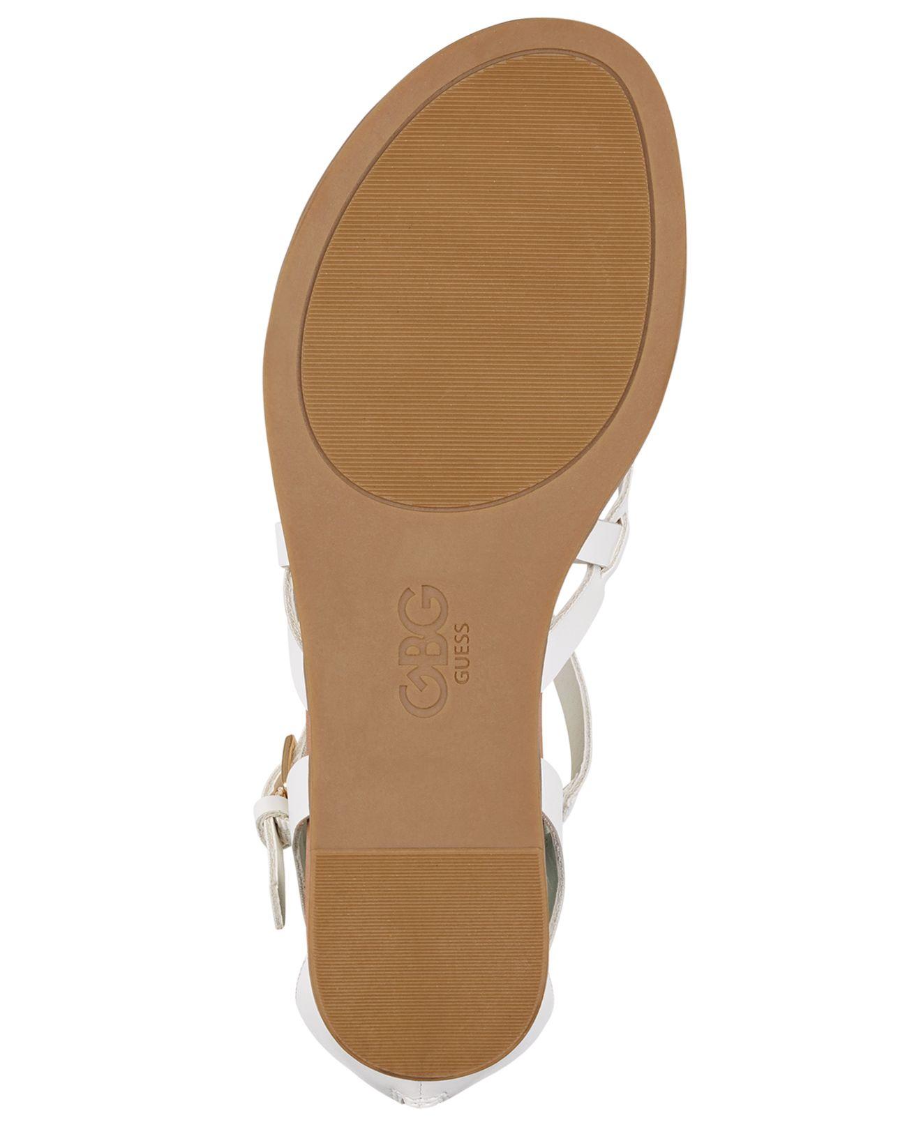g by guess carlyn flat sandals