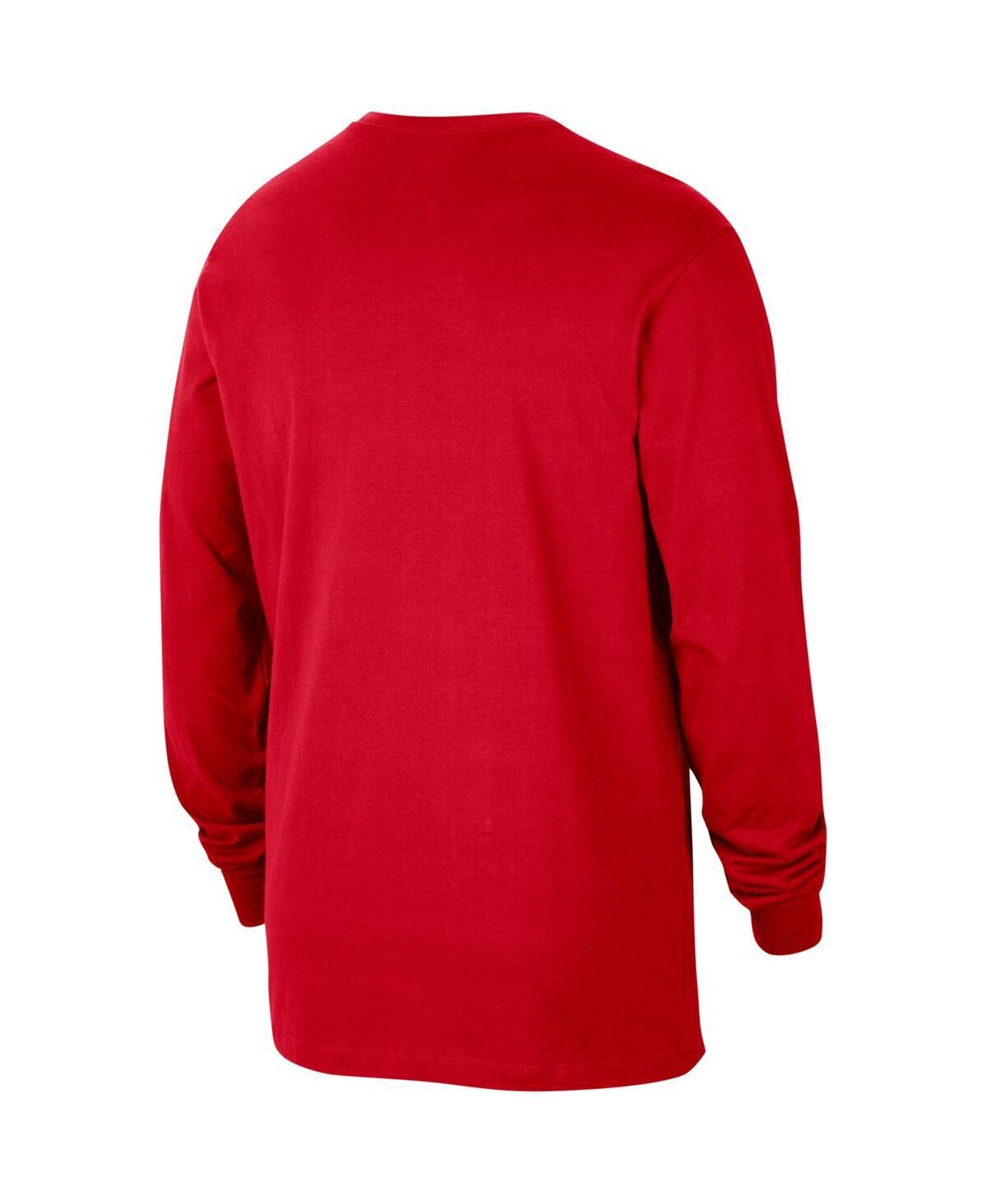 Nike Ohio State Buckeyes Slam Dunk Long Sleeve T-shirt in Red for Men | Lyst