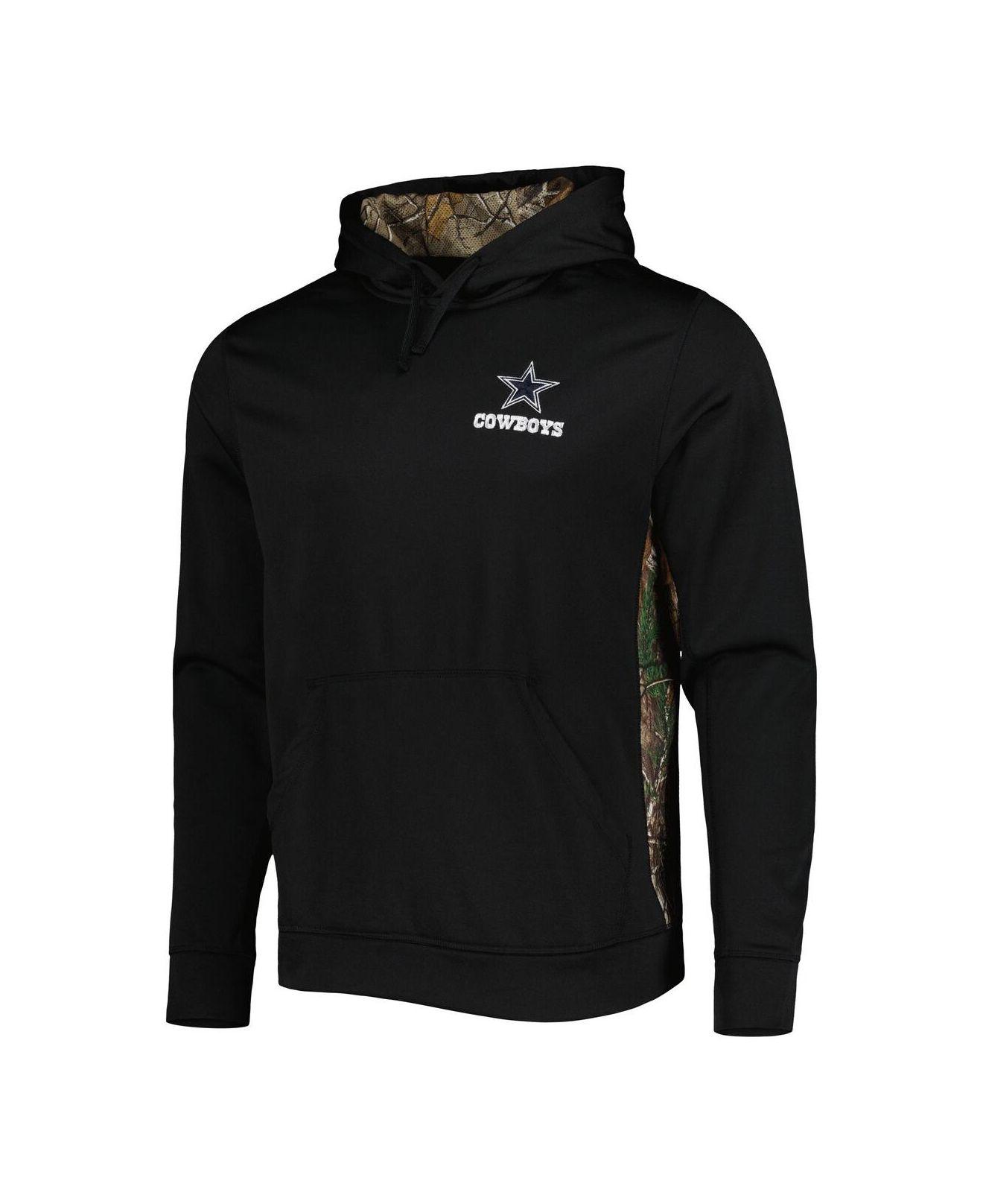 Dallas Cowboys Black/Realtree Camo Logo Ranger Pullover Hoodie