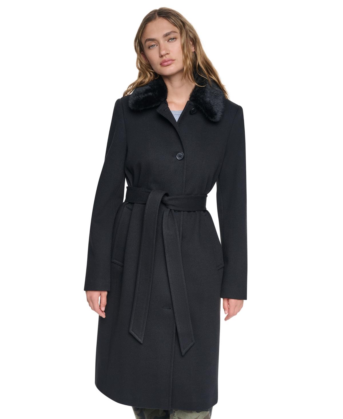 DKNY Long coats and winter coats for Women | Online Sale up to 51