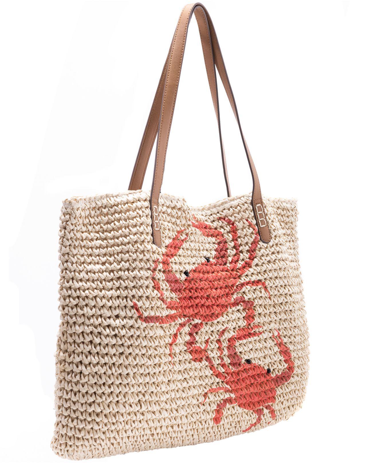 Embellish a Straw Tote with Plastic Bags - Create with Claudia