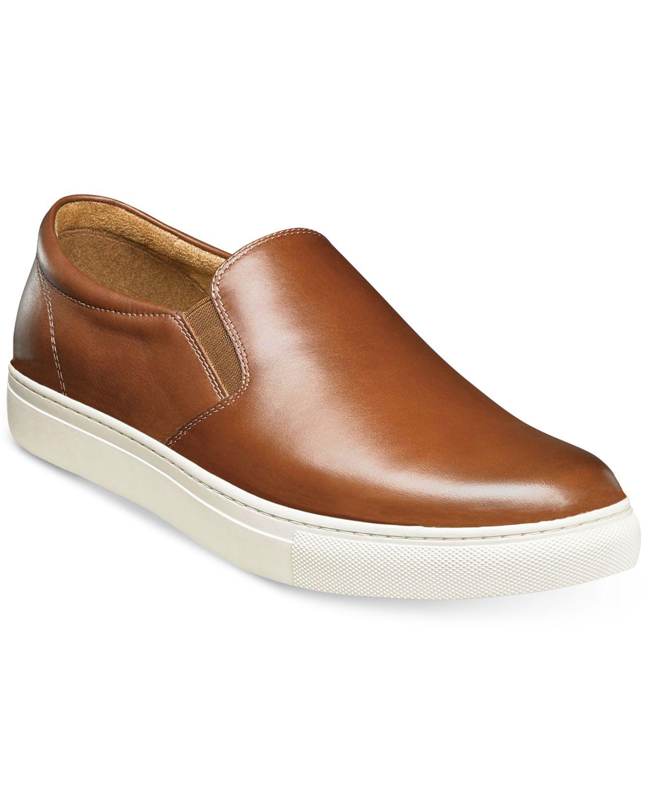 Florsheim Verge Double Gore Slip-on Sneakers, Created For Macy's in Brown  for Men | Lyst