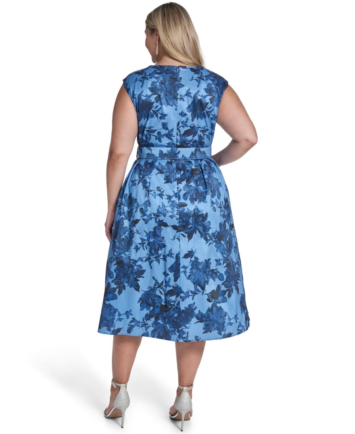 slim fit dress slacks Jessica Howard Women's Petite Floral Illusion Fit Flare Dress Size 10P   DDT Boutique