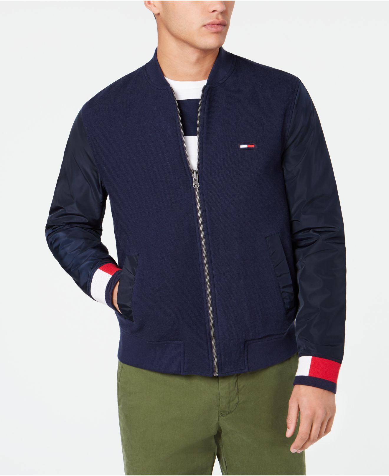 tommy jeans reversible bomber jacket