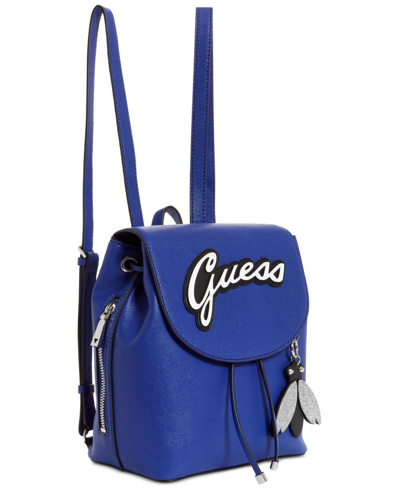 guess varsity pop pin up backpack