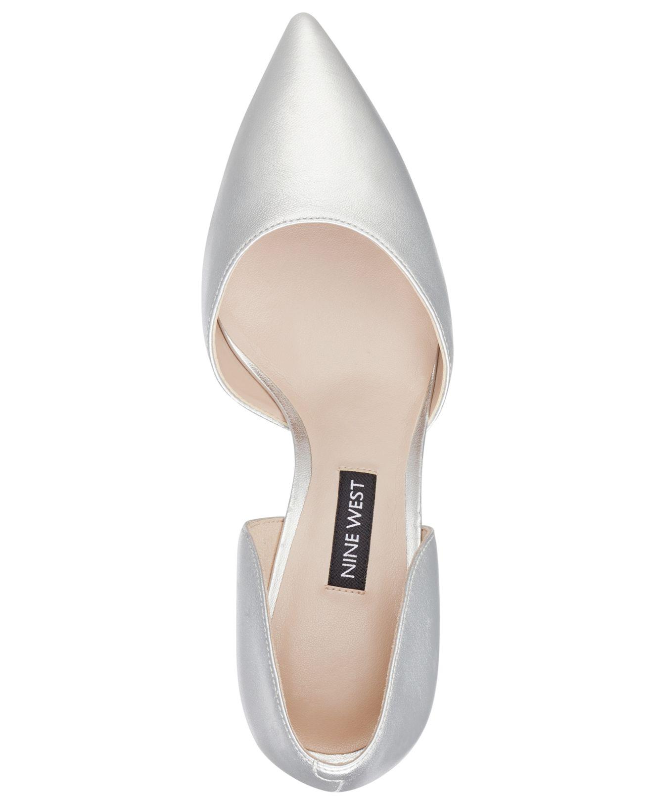 nine west mossiel pumps