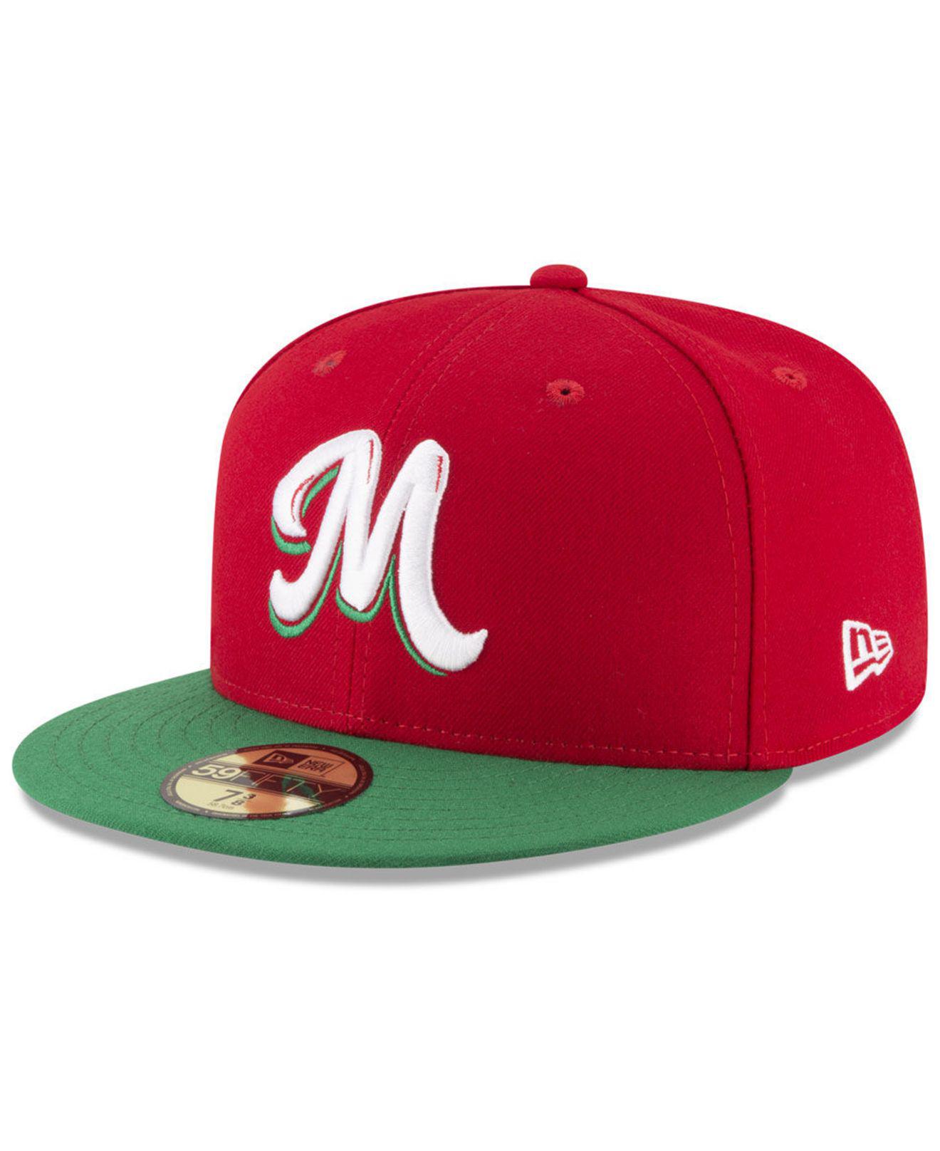 KTZ Mexico Caribbean Series Vize 59fifty Fitted Cap in Red for Men | Lyst