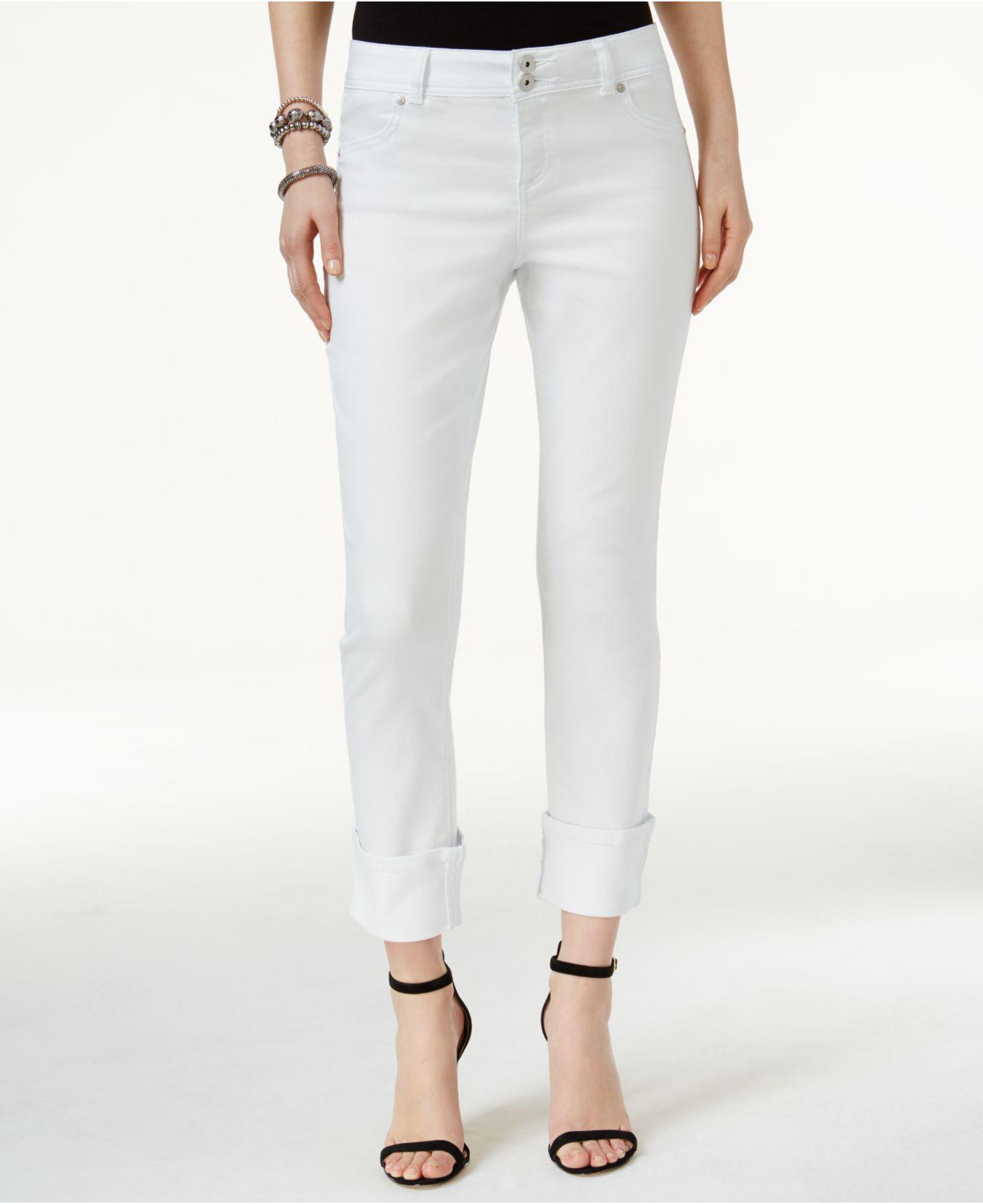 inc curvy fit straight leg jeans