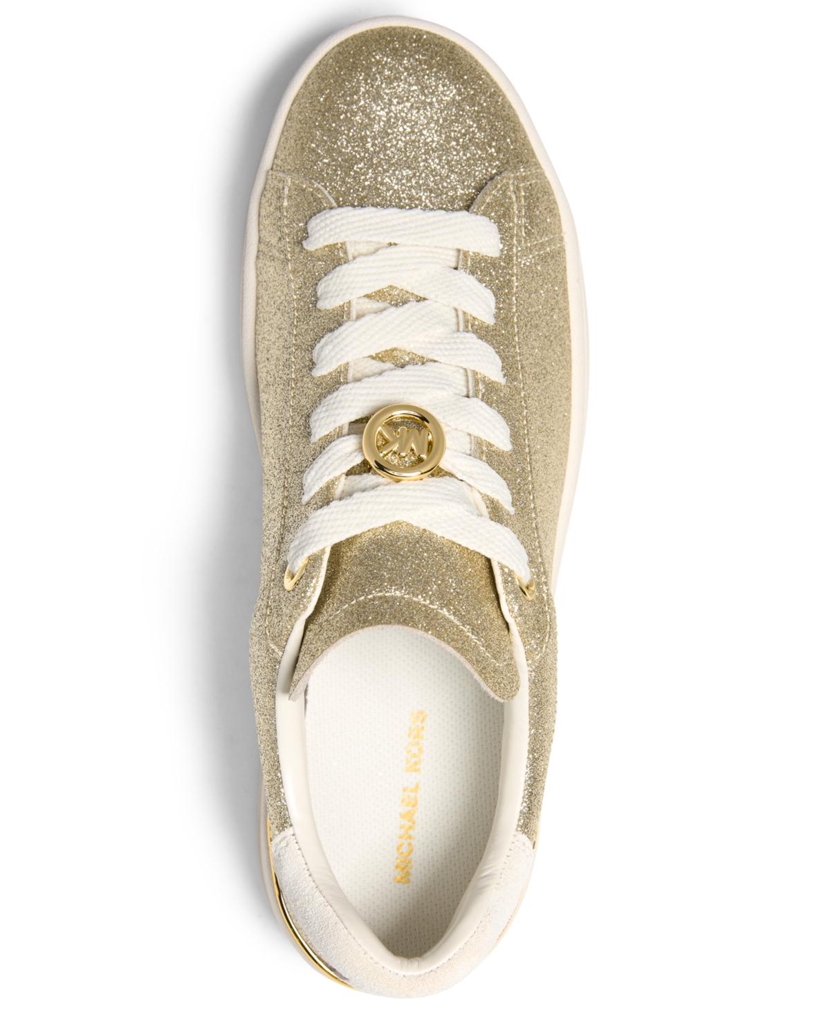 michael kors irving glitter sneakers