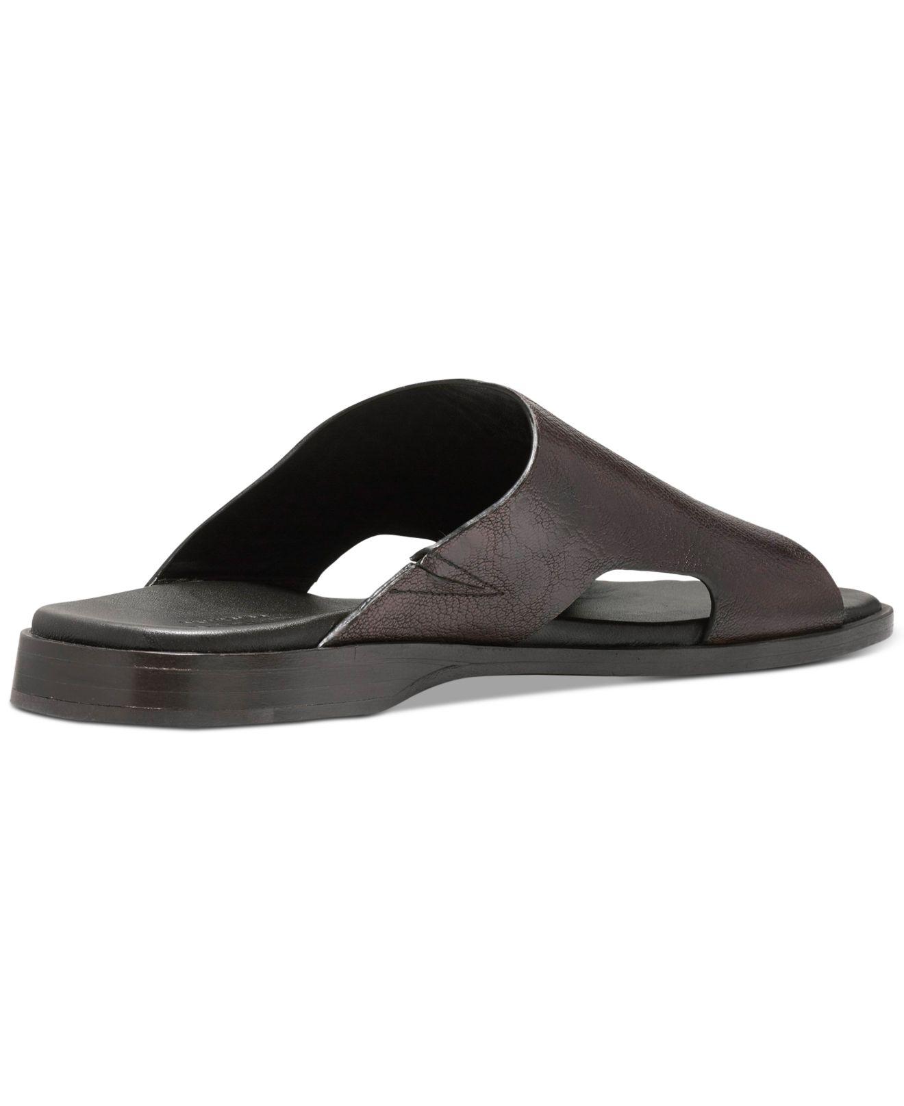Cole Haan Leather Goldwyn Dress Slide Sandals for Men Lyst