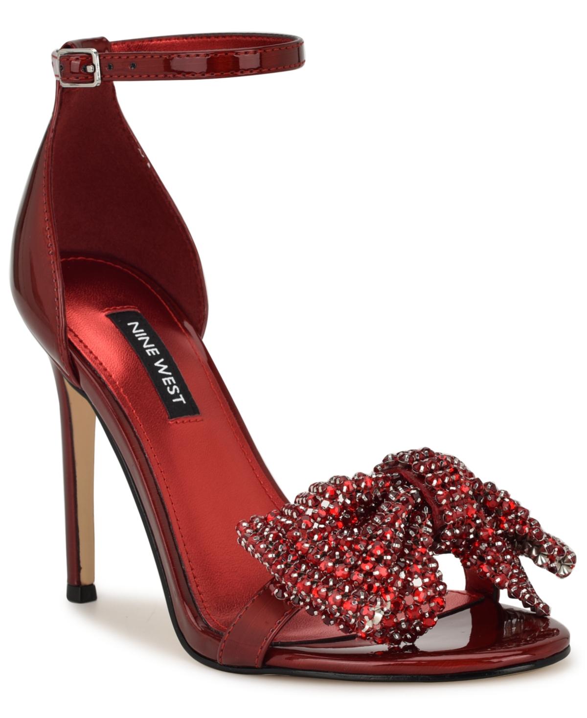 Nine West Macy's Red Shoes Nine West Tansie Embellished High