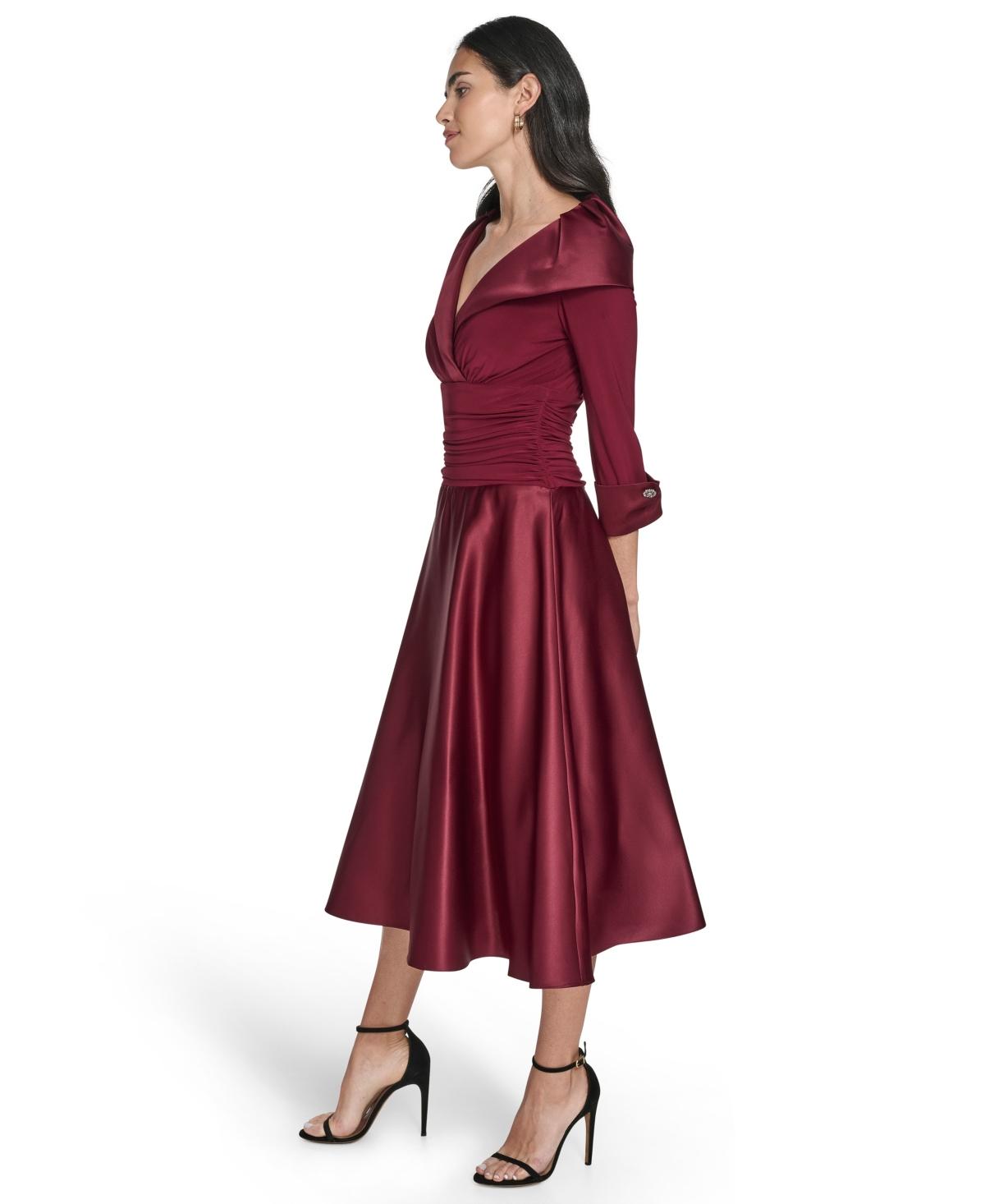 jessica howard red lace dress Jessica Howard Women's Red Lace A-Line Dress Petite Size 8P