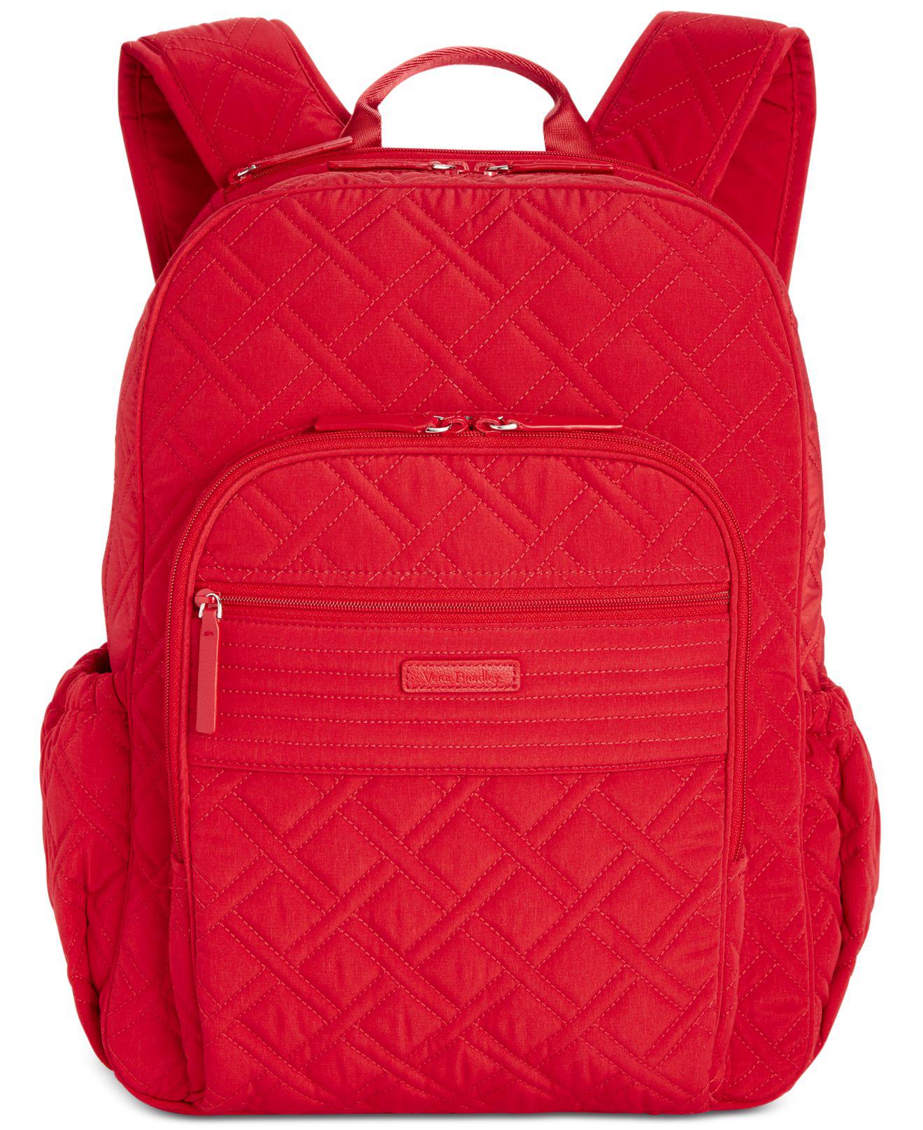 vera bradley maroon backpack