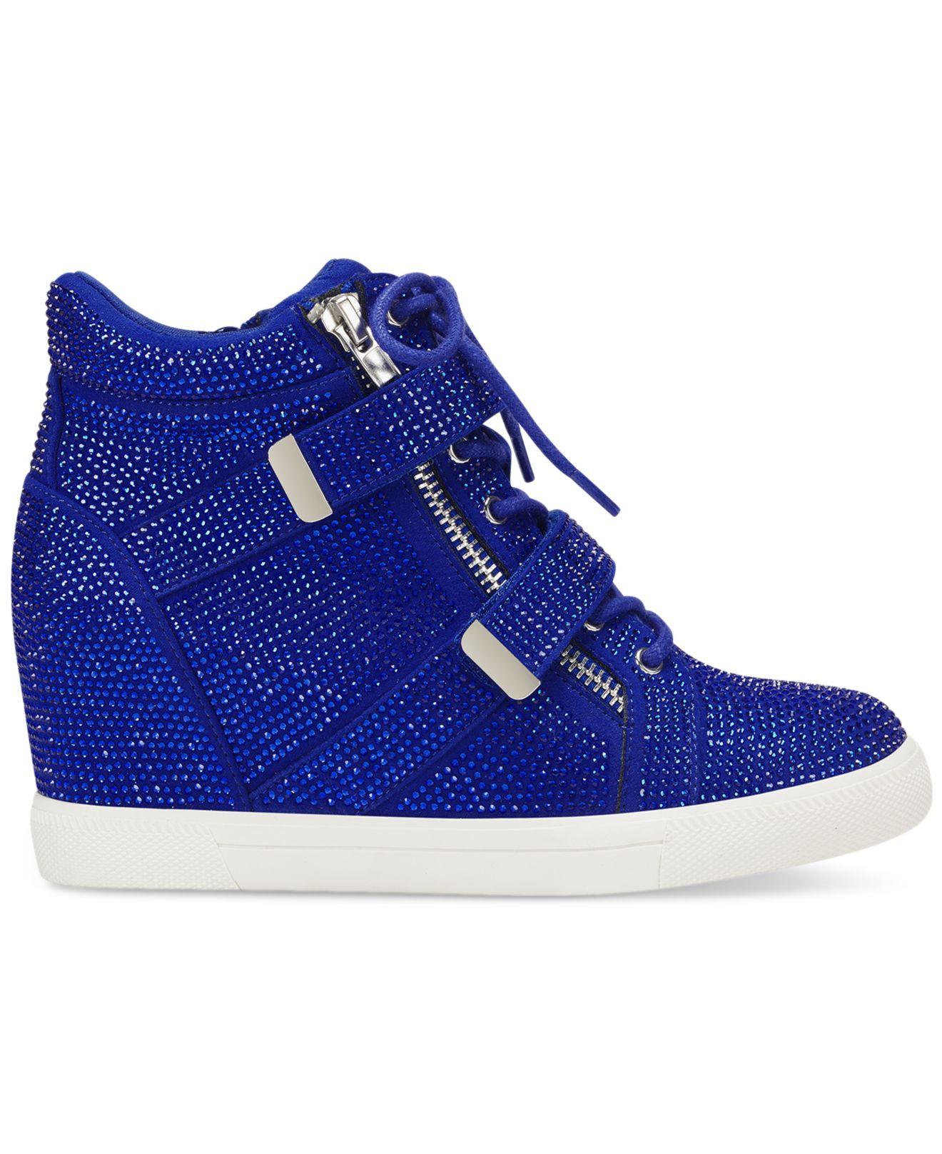 INC International Concepts Debby Wedge Sneakers, Created For Macy's in Blue  | Lyst