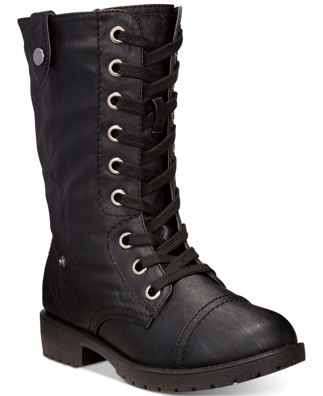 Wanted Colorado Combat Boots in Black 