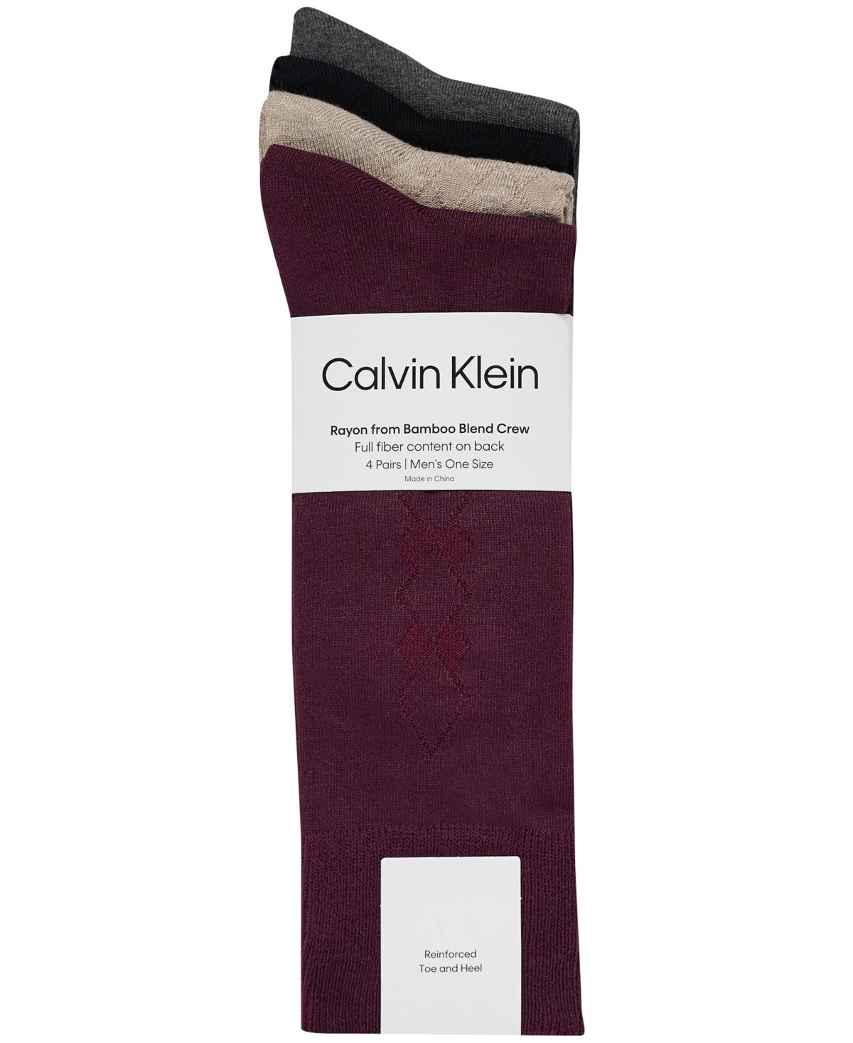 Calvin Klein 4-pk. Crew Dress Socks in Purple for Men | Lyst Calvin Klein 4-pk. Crew Dress Socks in Purple for Men | Lyst