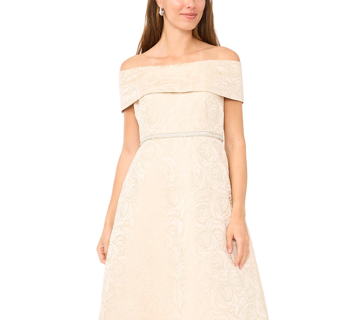 msk formal dresses MSK Knit Swiss Dot Midi Dress MSRP $69 – DGFOutlet main image 1