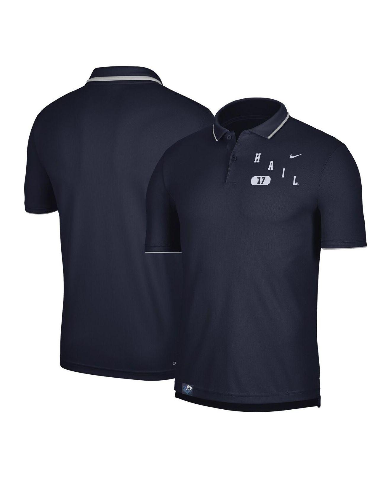 Nike Navy Michigan Wolverines Wordmark Performance Polo Shirt in Blue ...