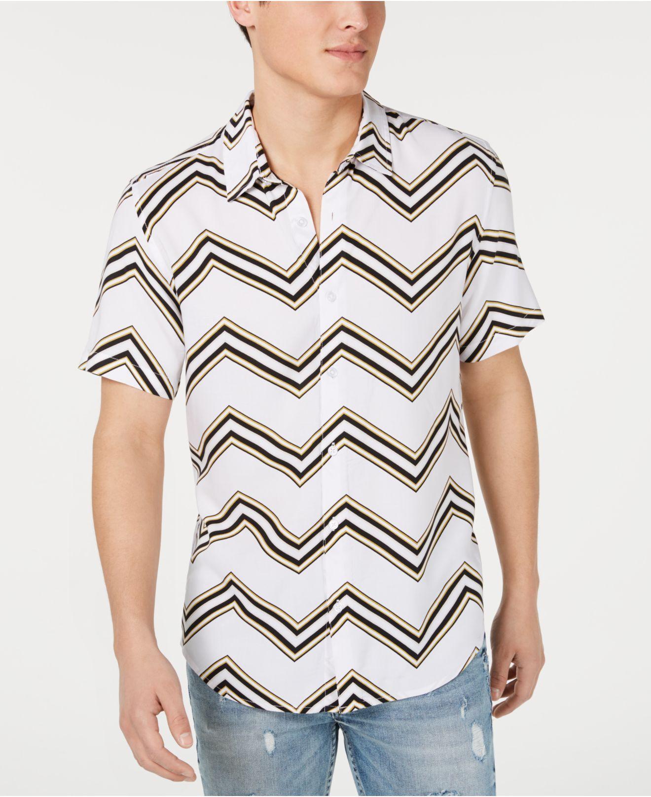 guess button down shirt