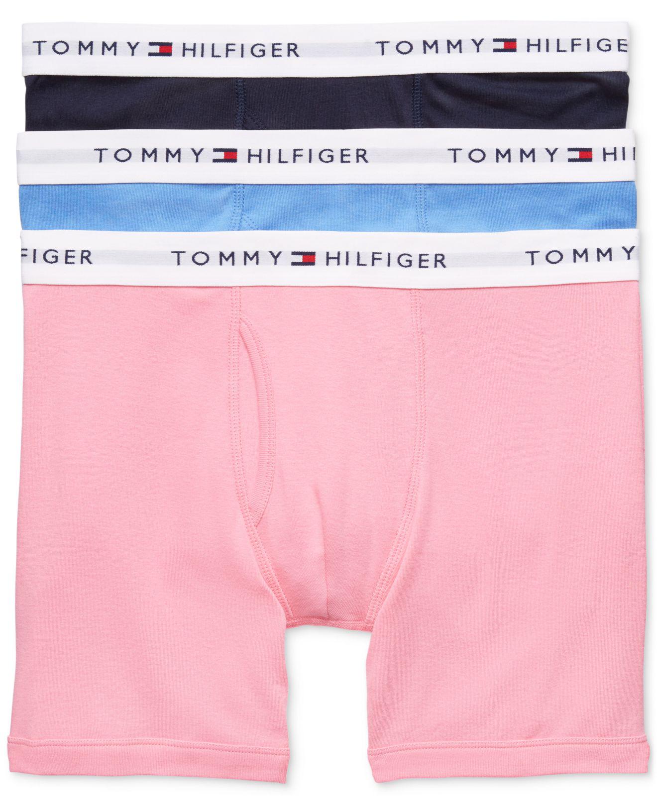 Tommy Hilfiger Cotton Boxer in Pink for Men | Lyst