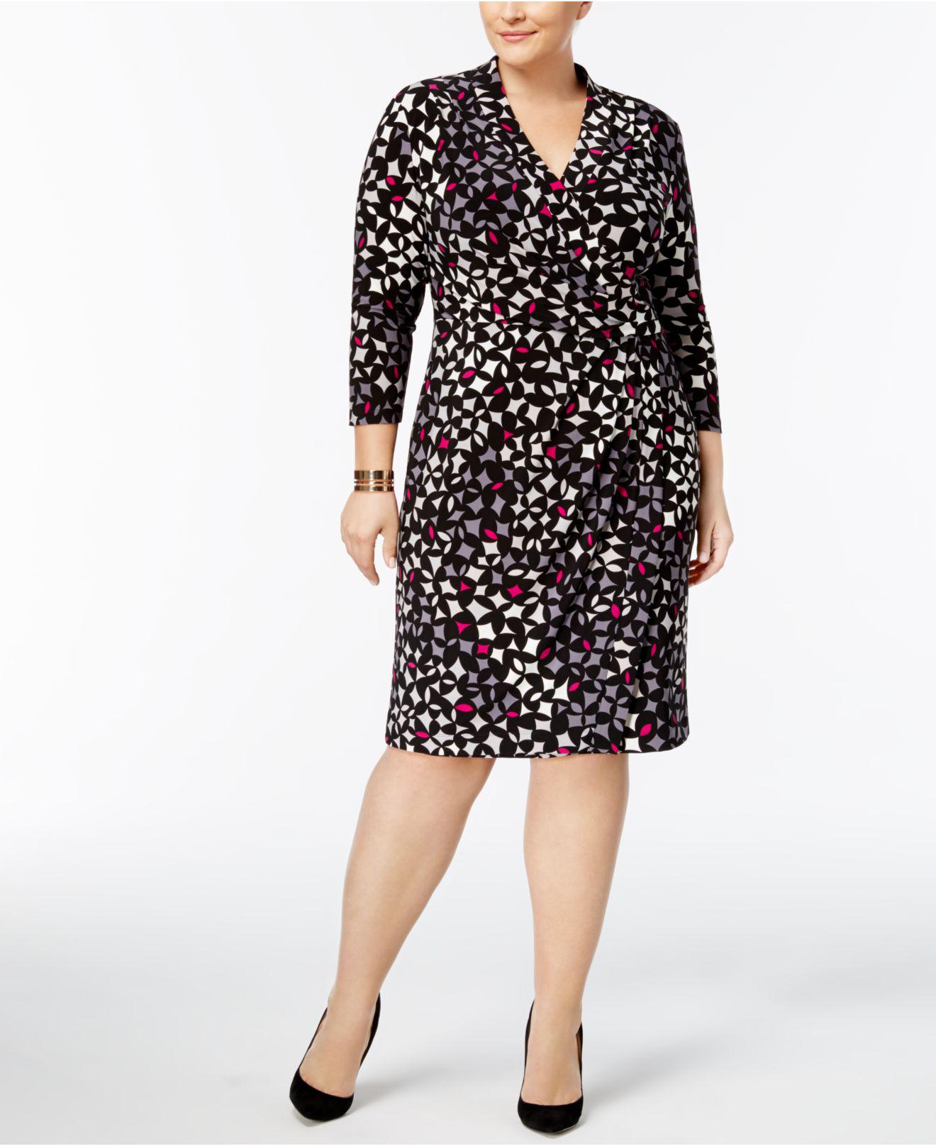 anne klein plus dresses