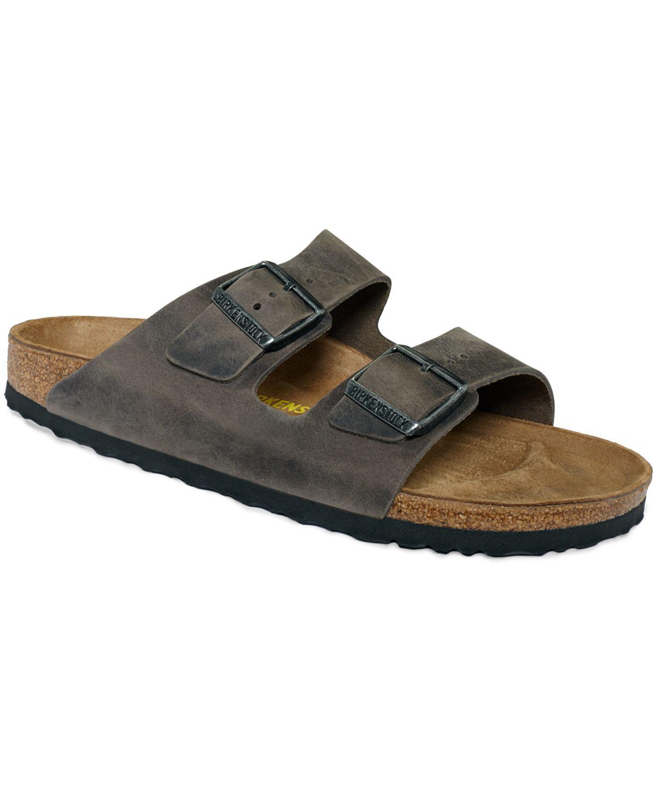 birkenstock sandals men brown
