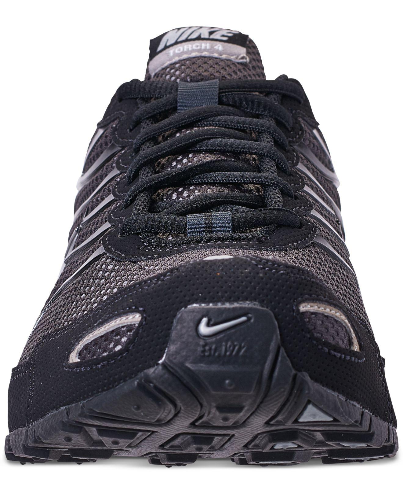 Nike Air Max Torch 4 Running Shoe in Black for Men | Lyst