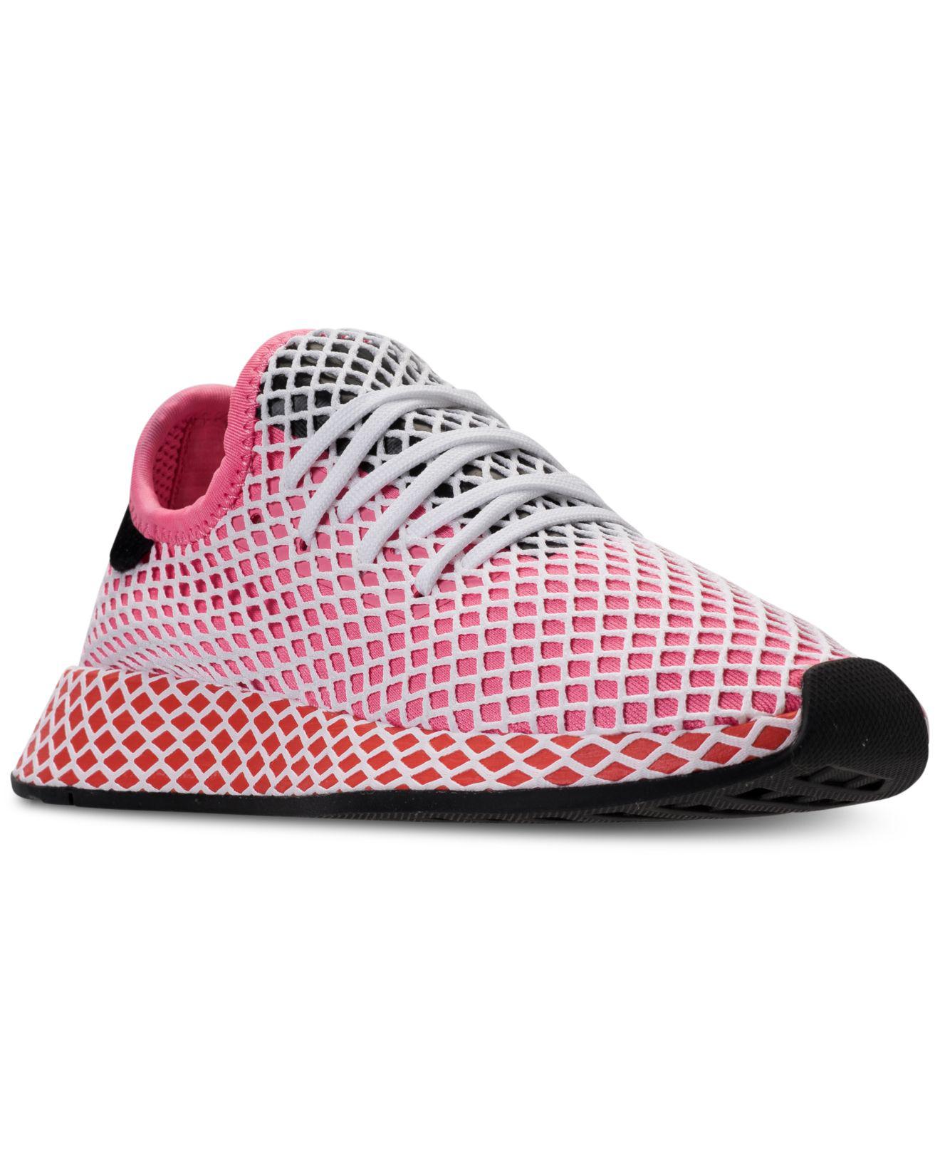adidas Deerupt Runner in Pink/Orange (Pink) - Lyst