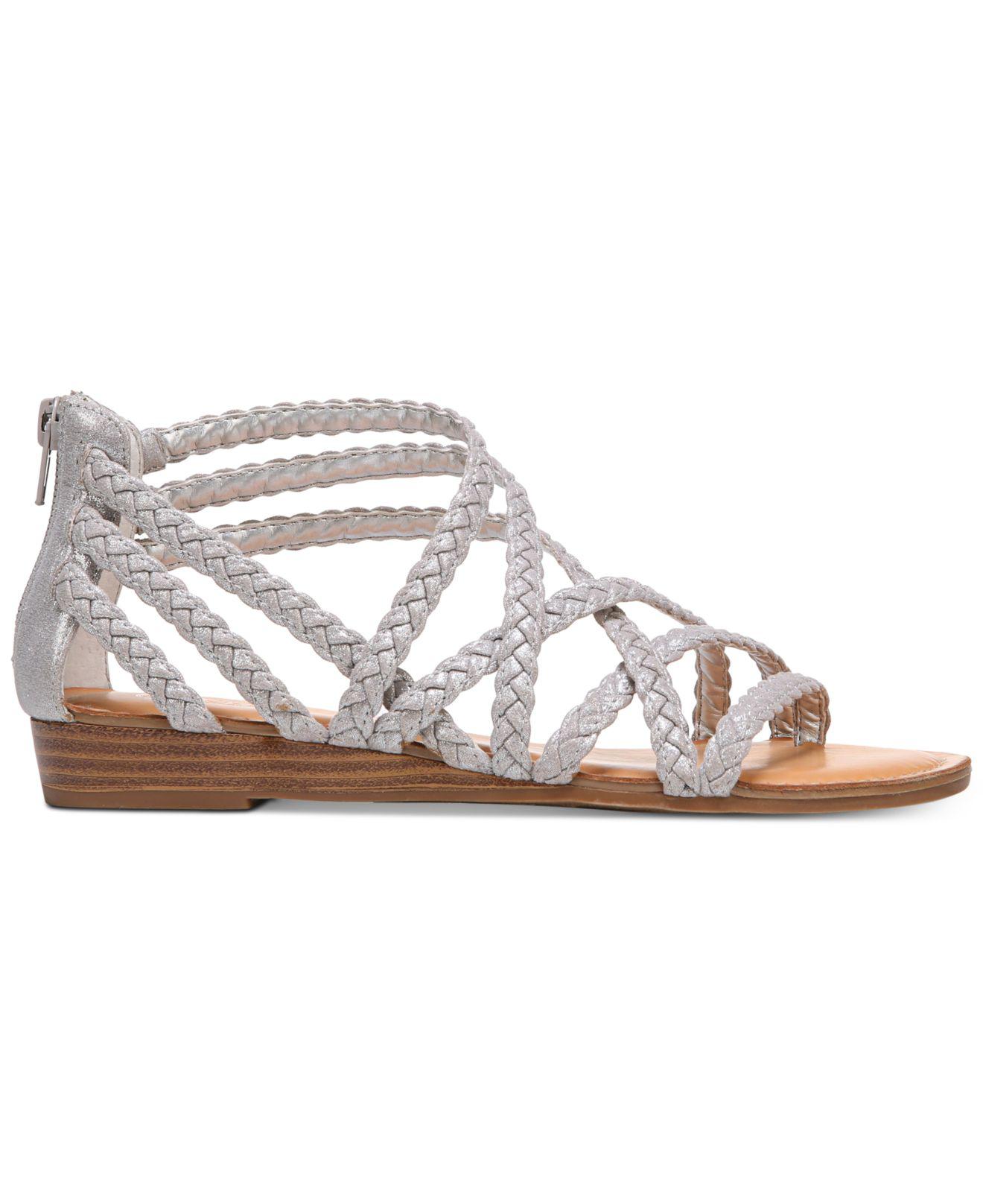 amara braided flat sandals