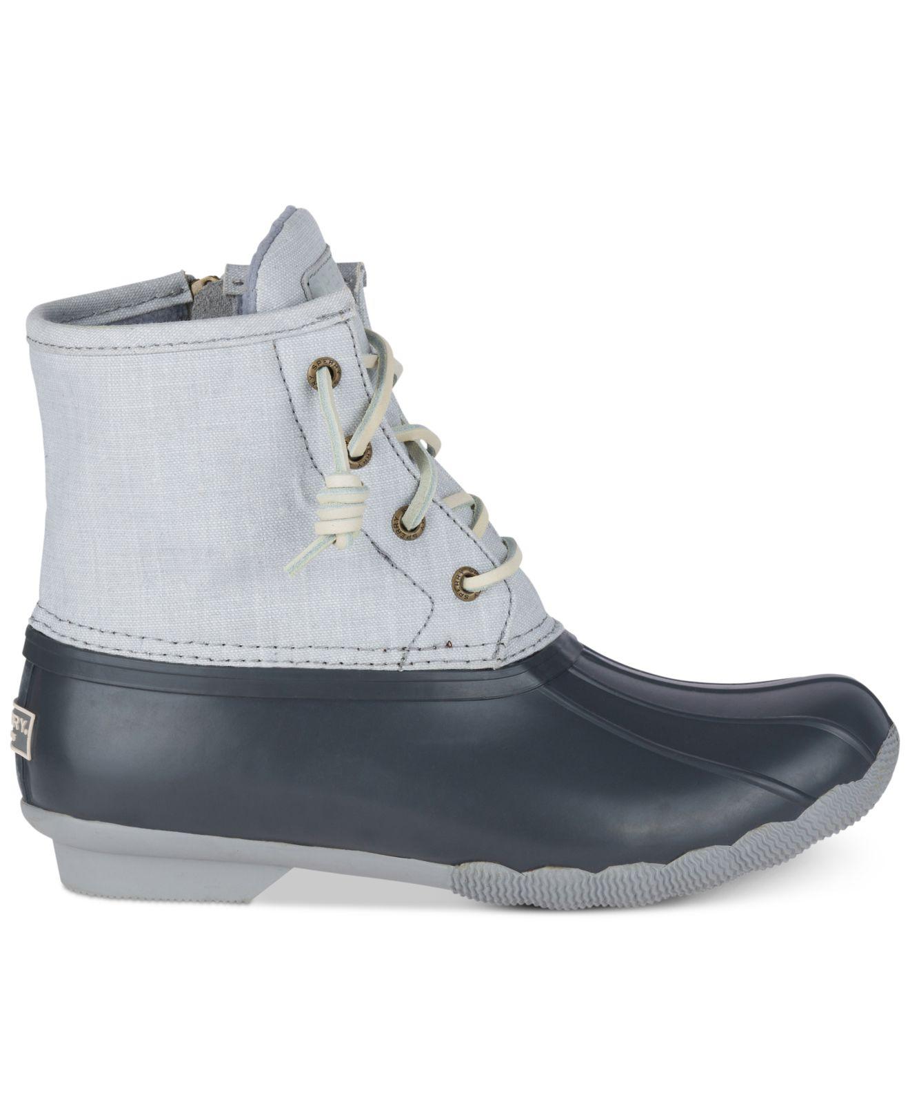 sperry salt water duck booties