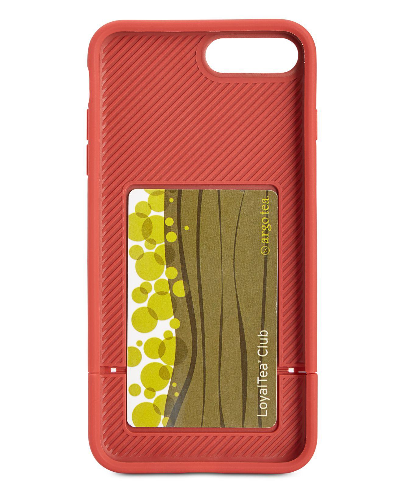 Kate Spade Pin Dot Cardslot Iphone 8 Plus Case Lyst