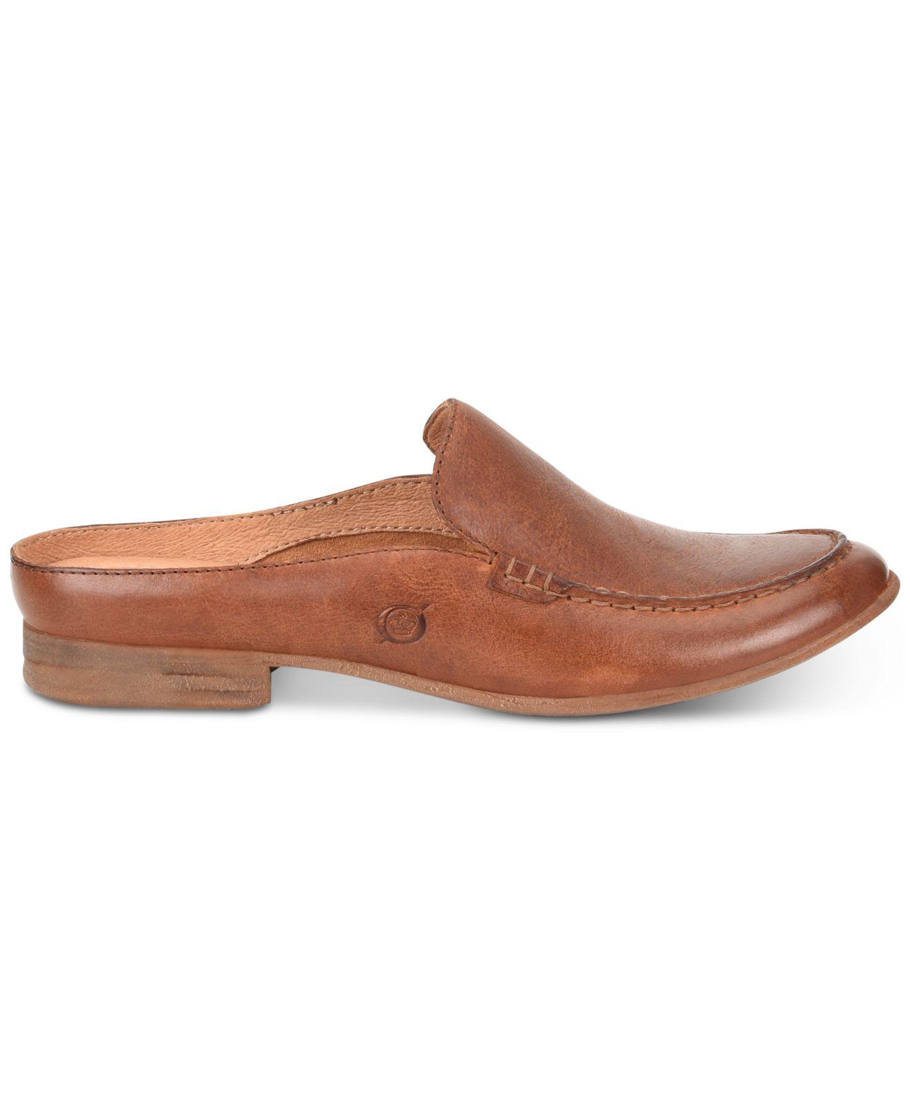 born graham leather mules