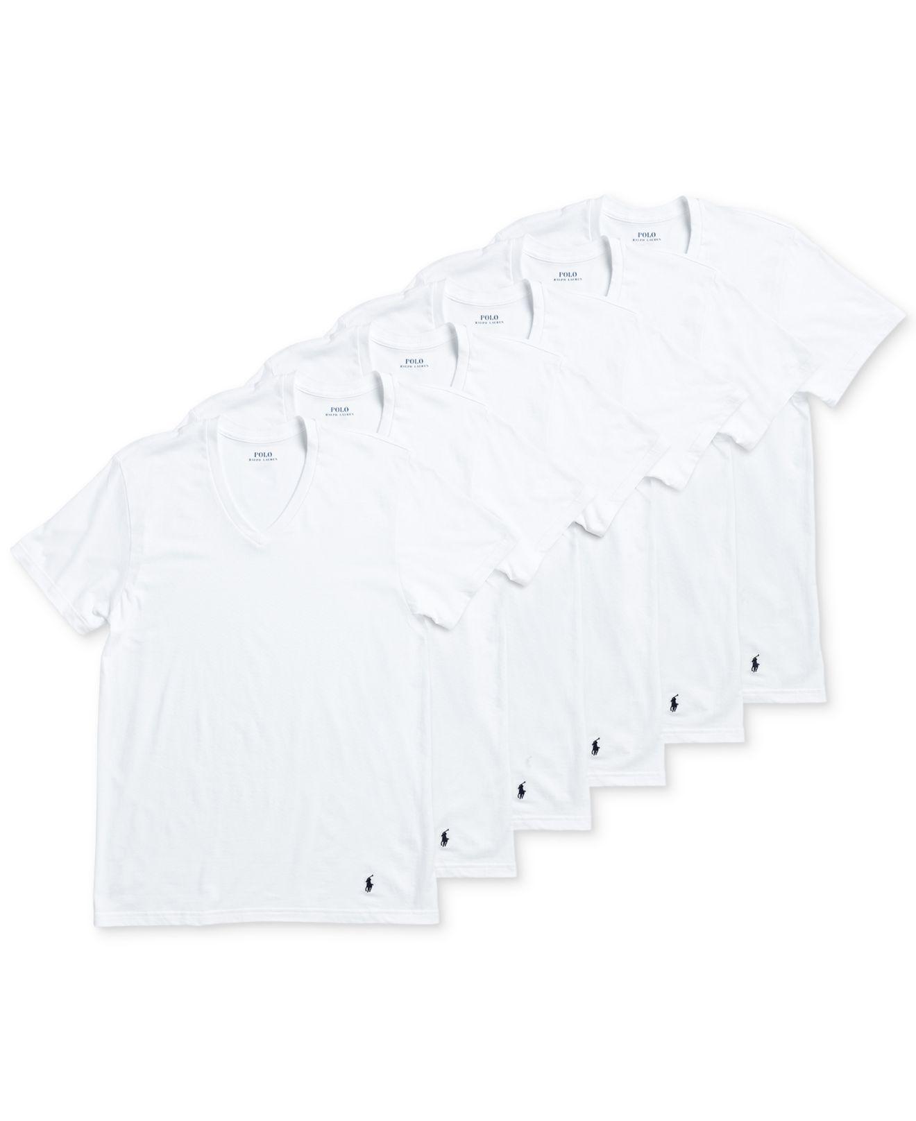 Polo Ralph Lauren Cotton Men?s P5 +1 V-neck Undershirts in White for ...