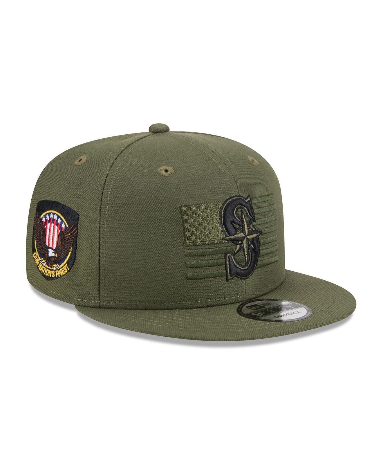 KTZ Green Seattle Mariners 2023 Armed Forces Day 9fifty Snapback