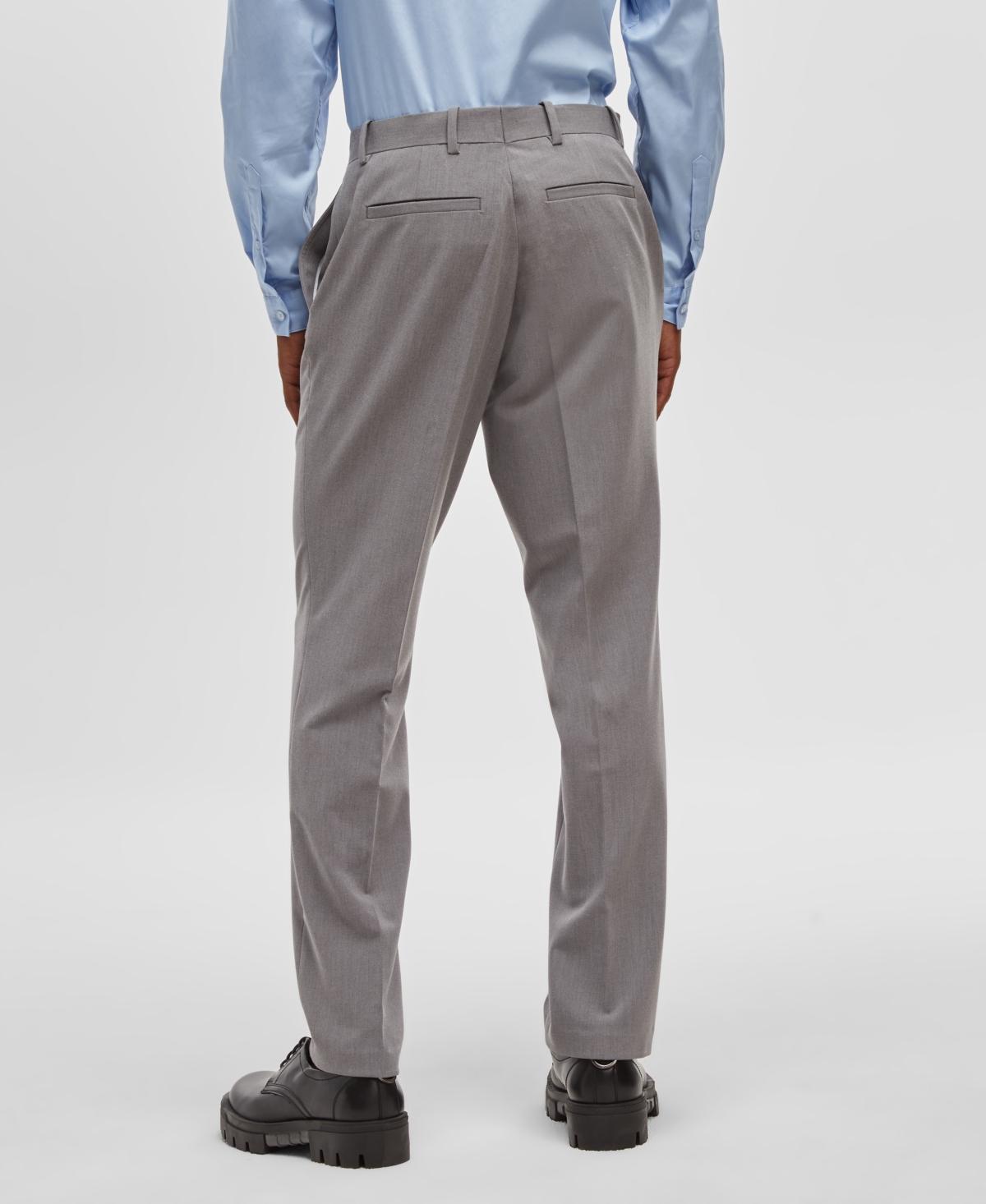 macys mens grey dress pants Men's Gray Dress Pants