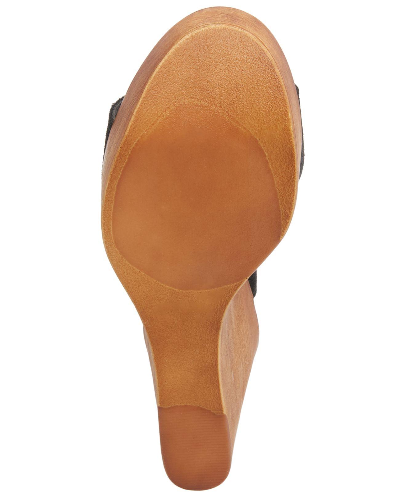 Steve madden cheap wooden wedges