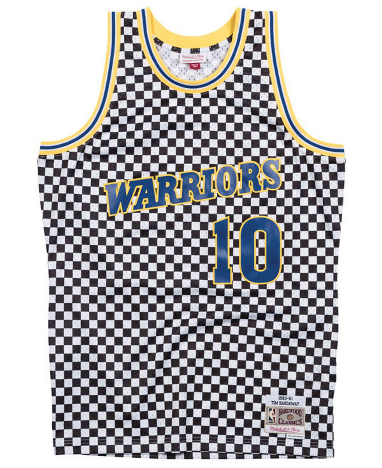 checkered swingman jersey