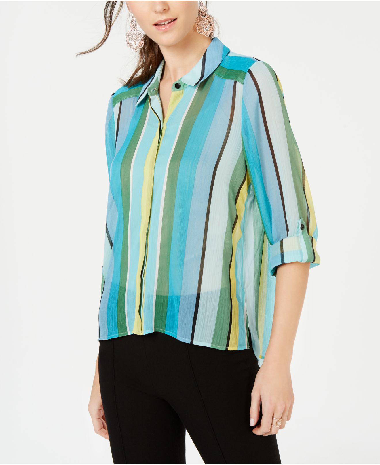 macys petite blouses