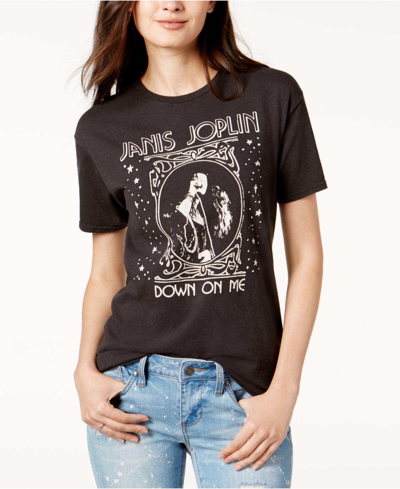 Junk Food Janis Joplin Graphic Cotton T 
