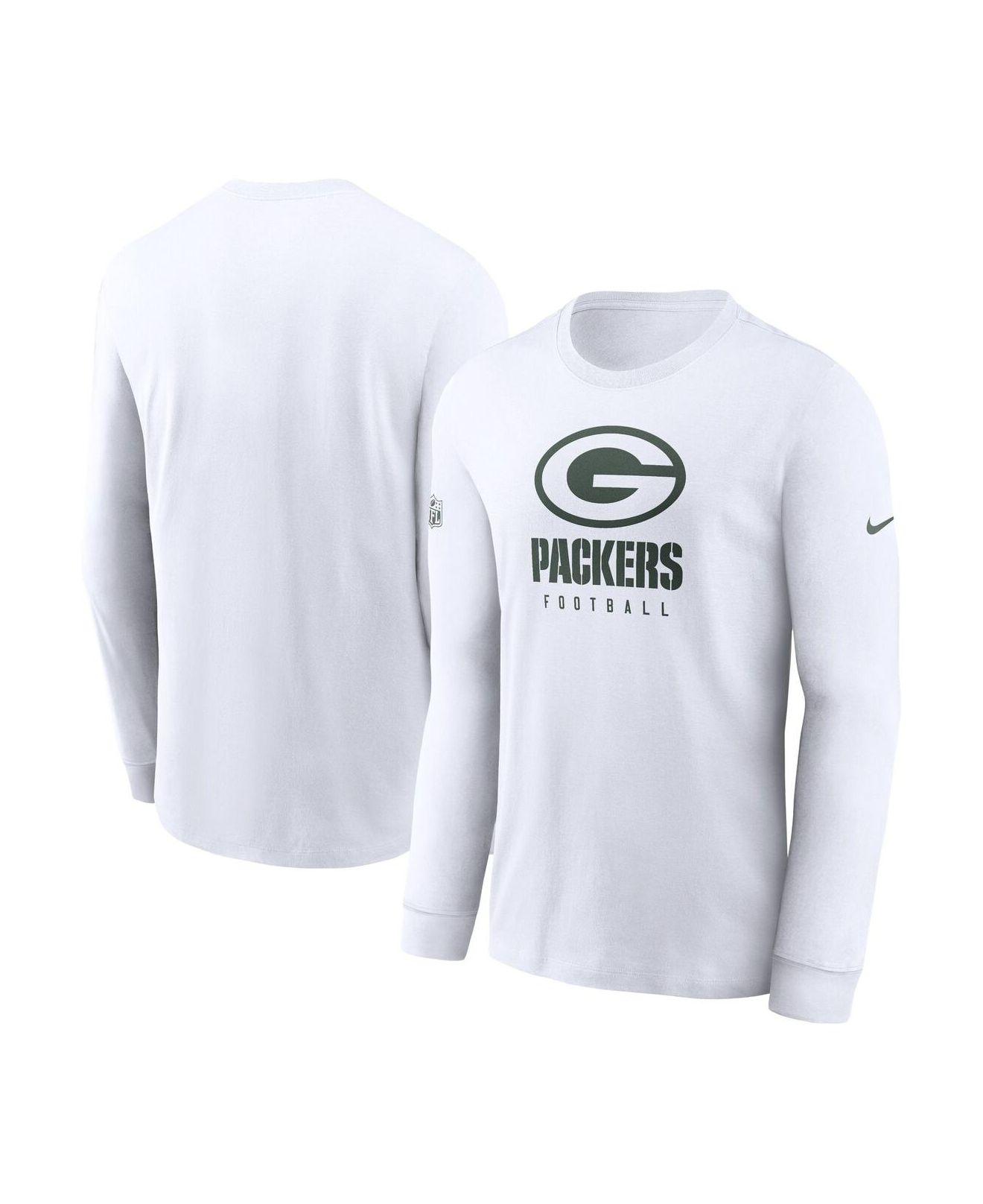 Nike Dri-FIT Lockup (NFL Green Bay Packers) Men's Long-Sleeve Top