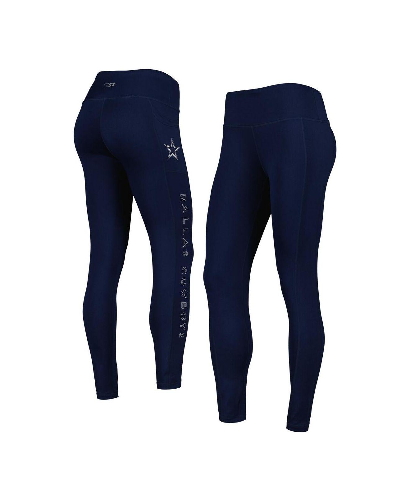 MSX by Michael Strahan Navy Dallas Cowboys Ivy Leggings in Blue