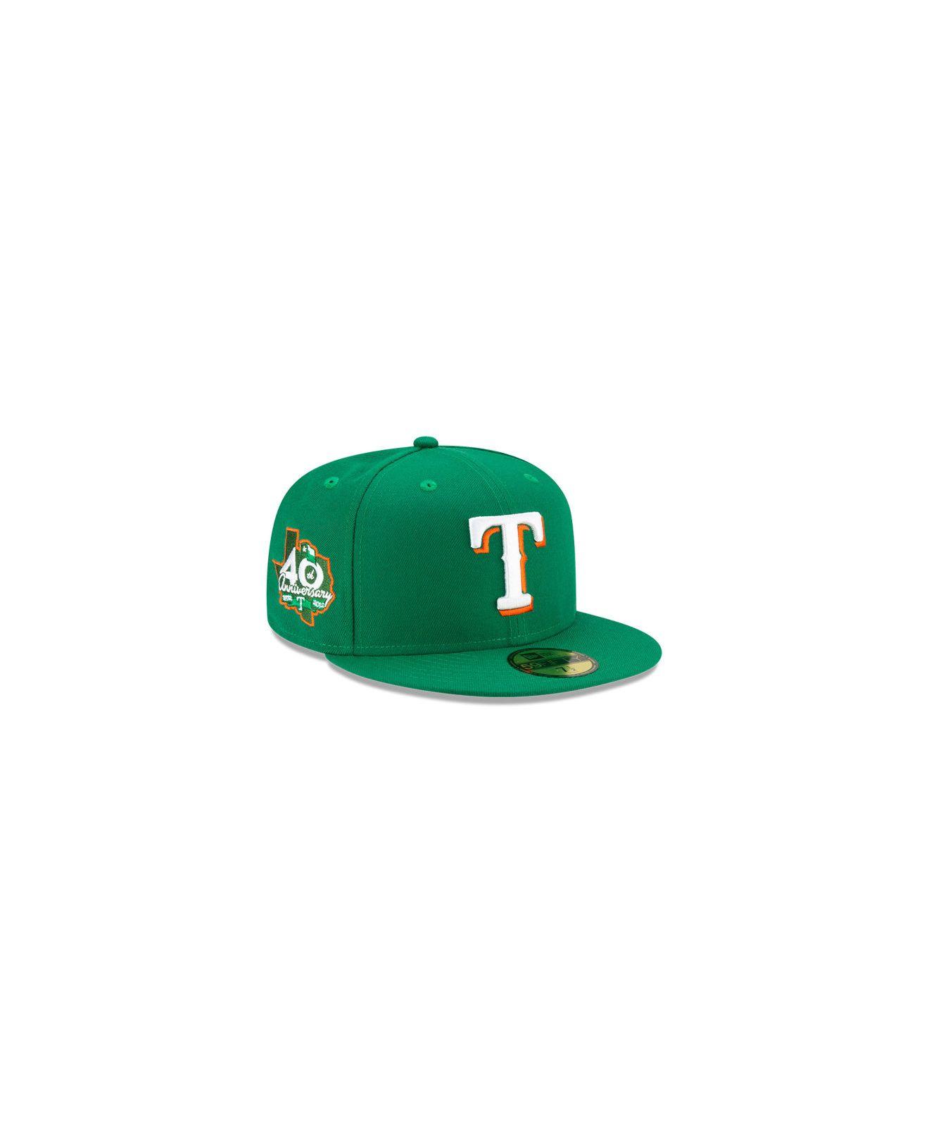 New Era Texas Rangers Final Season Good Green UV (Off White/Red)