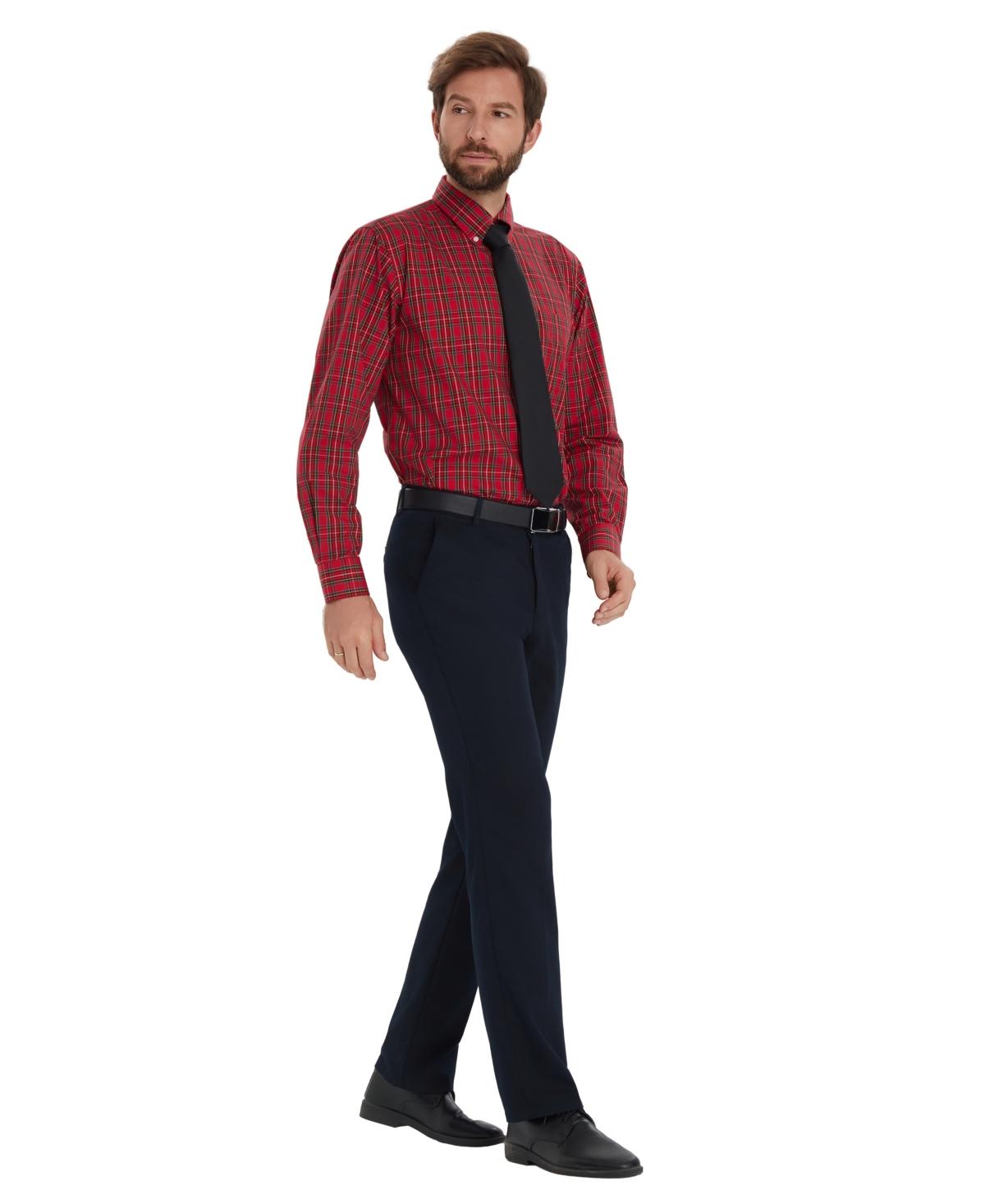 Club Room Regular Fit Dress Shirt Club Room Cotton Plaid Regular Fit  Performance Dress Shirt 15  eBargainsAndDeals Vintage Store